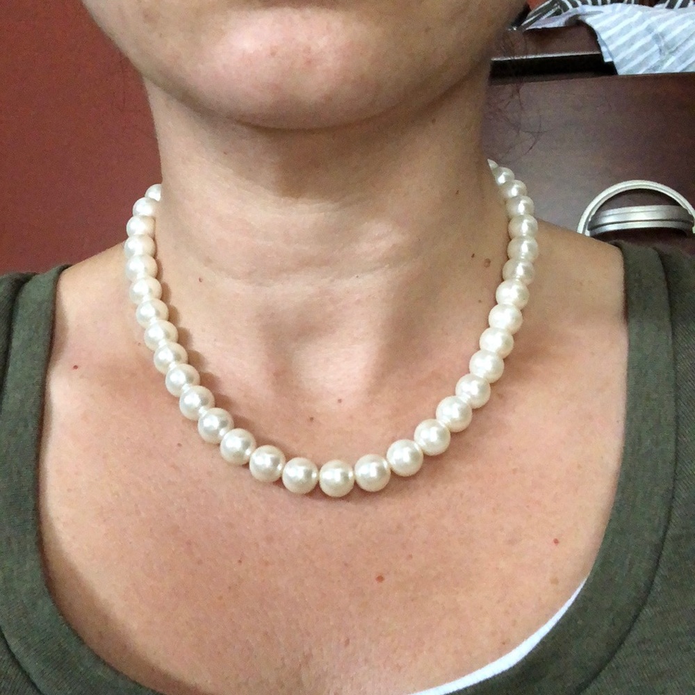 Faux Pearl Necklace